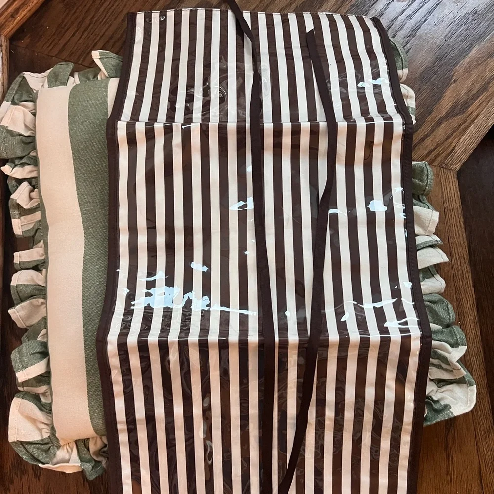 Henri Bendel Brown and White Travel Jewelry Case - Picture 4 of 5